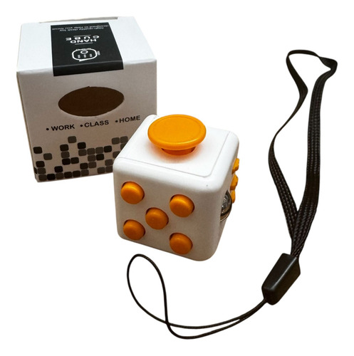 Dado Fidget Cube Anti Estrés Stress Ansiedad 2.5 Cms 6 Caras