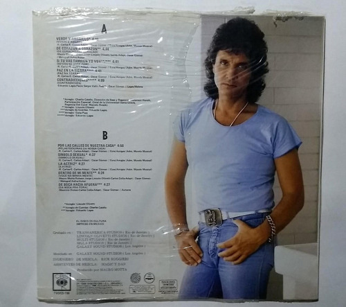 Roberto Carlos Simbolo Sexual Lp Sellad0 1986 De Coleccion (Usado)