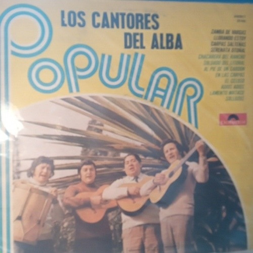 Los Cantores Del Alba. Popular. Impecable Estado !!!!