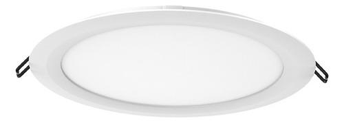 Lámpara Led Comercial Empotrable Estevez 18w Luz Neutra Color Blanco