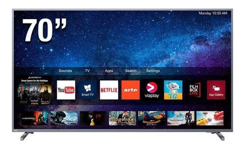 Imagen 1 de 7 de Tv 70p 4k Smart Tv Mod. 70pud6774 Philips Oferta