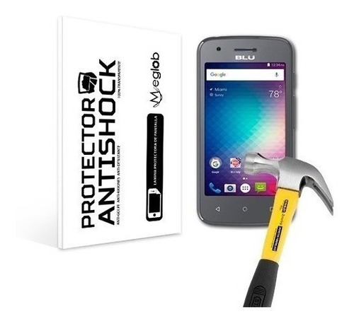 Protector De Pantalla Antishock Blu Dash L2