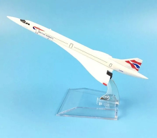 Avión British Airways Concorde Colección Escala 1:400 Caja