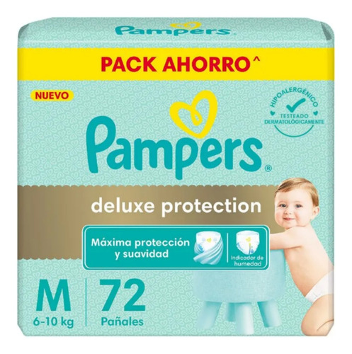 Pañales Pampers Deluxe Pack Ahorro Del M Al Xxg X1 Paquete