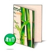 450 Pastas Personalizadas Colorida Papel Reciclado C/ Orelha