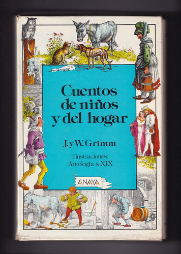 Cuentos De Niños Y Del Hogar Hermanos Grimm 3 Tomos Anaya