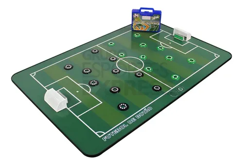 Campo Médio Futebol de Botão + Maleta c/ 2 Times Klopf 10294030