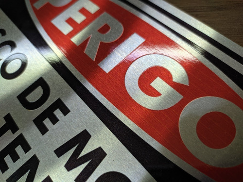 Placa Cuidado Geração Distribuida Copel - Com Logo - Kit 40