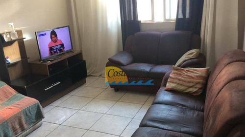 Apartamento Com 3 Dormitórios À Venda, 82 M² Por R$ 260.000 - Vila Guilhermina - Praia Grande/sp - Ap15684