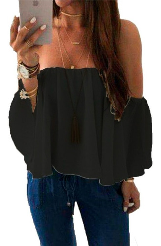 Blusa Campesina Fresca De Temporada