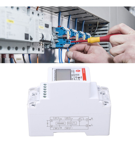 Medidor De Energía Eléctrica Medición Bidireccional Monofási