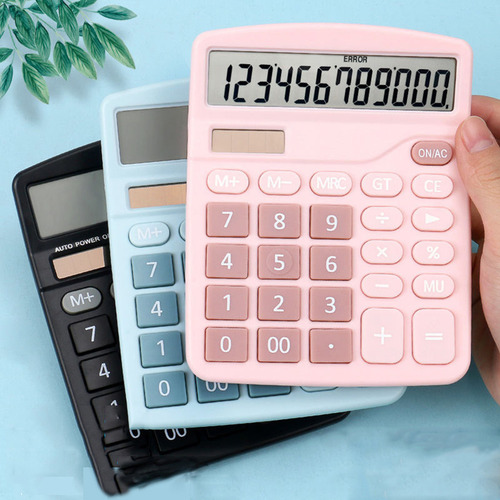 Wh Calculadora De Escritorio Con Pantalla Lcd De 12