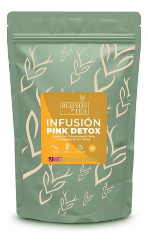 Infusion Pink Detox 100 Gr Blends & Tea