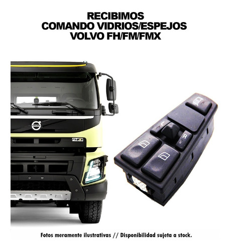 Comando Vidrios/espejos Volvo Fh/fm/fmx./cod:804171