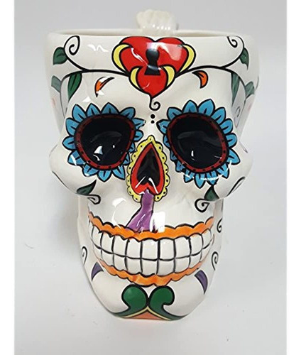 Pacific Giftware Blanco Tribal Day Of The Dead Bloqueo Del A