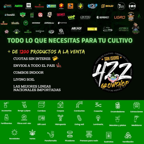 Imagen 2 de 4 de Filtro De Olor Proactiv Garden Highpro 4 - 422 Grow Shop