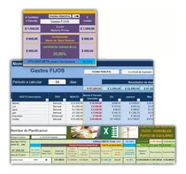 Comprar Planilla Excel Control De Costos Fijos, Costos Variables 100