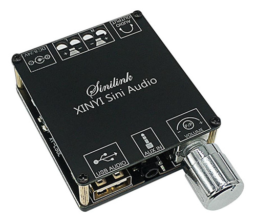 Amplificador Digital Xy-c50l 50wx2 B Control Por Aplicación