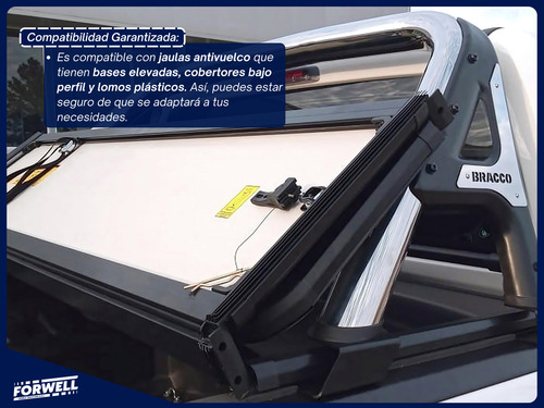 Tapa Aluminio Rígida Tricuerpo Frontier 2022+ - Bracco
