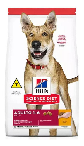 Ração Hills Science Diet Cães Adultos 12kg
