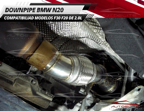 Imagen 7 de 10 de Downpipe Bmw 2/3/4 N20 2.0lts 328i 428i F30 F32 F33 F20 F22