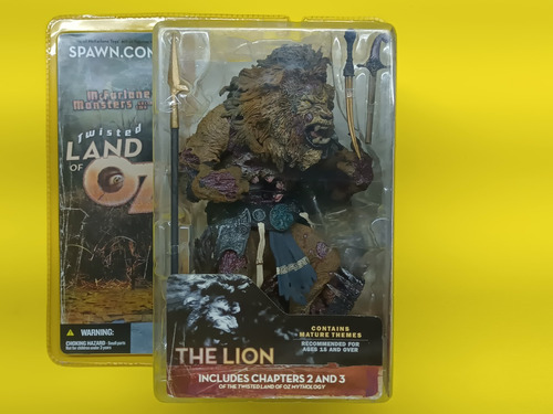 Figura Coleccionable Twisted Land Oz The Lion Mcfarlane 
