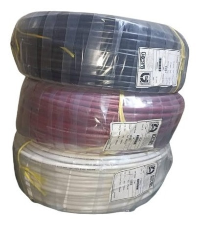 Cable #4 Thhw 75°c  600v  100% Cobre  Marca Elecon