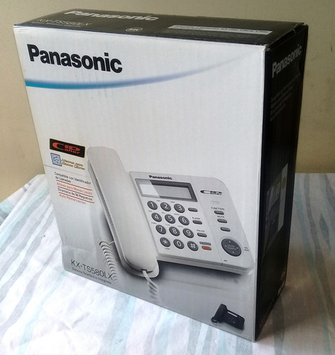 Teléfono Panasonic Kx-ts580lx C/pantalla Más Otro De Regalo 