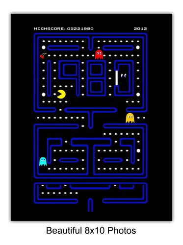 Set De Estampado Clásico De Juegos De Arcade Para Pared, 20