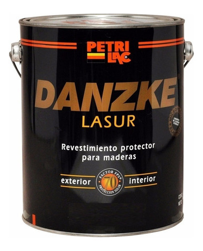 Danzke Lasur Impregnante Madera Brillante Int/ext 1l Pintumm Color Natural