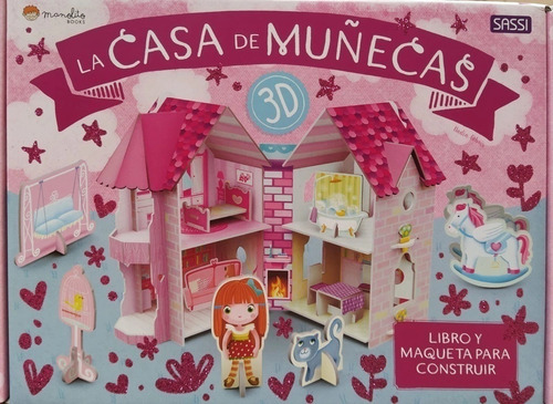 Puzzle 3d Y Libro Para Construir La Casa De Muñecas Ed Sassi