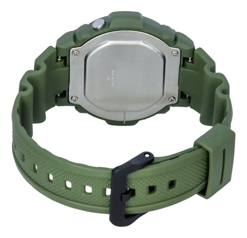 Reloj Casio W-219hc-3bvcf Illuminator-verde Verde Verde Negro