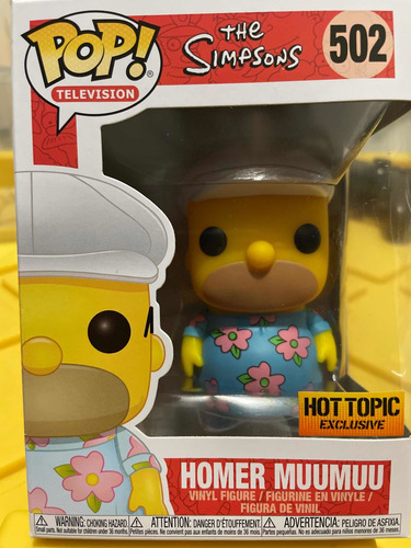 Funko Homer Muumuu Sticker Hot Topic (homero Muumuu) (Usado)