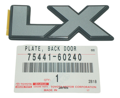 Emblema Lx Toyota Land Cruiser Machito 4.5 Original