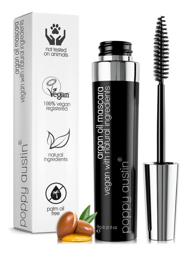 Máscara Poppy Austin Organic Natural Vegana Con Aceite De Ar