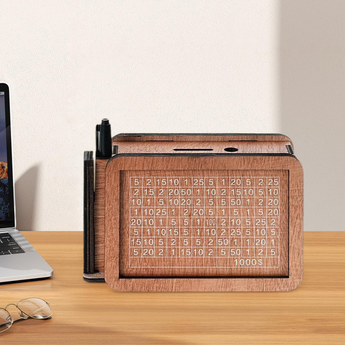 Hucha De Madera, Caja Para Ahorrar Dinero, Por 1000 Dólares