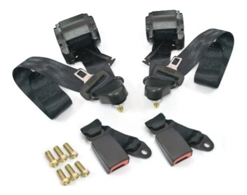 2 Cinturones Universales Traseros Bmw Serie 2 Convertible