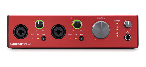 Interfaz De Audio Focusrite Clarett + 2pre 100v/240v