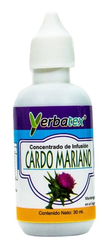 Extracto Líquido De Cardo Mariano En Gotas 30 Ml Yerbatex