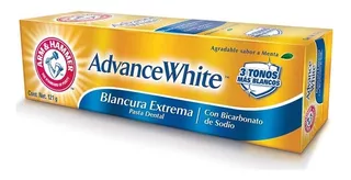 Pasta Dental Arm & Hammer Advance White con bicarbonato 121gr