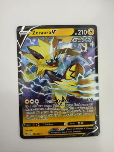 Carta Pokémon Lendário Zekrom Holográfico Original Copag