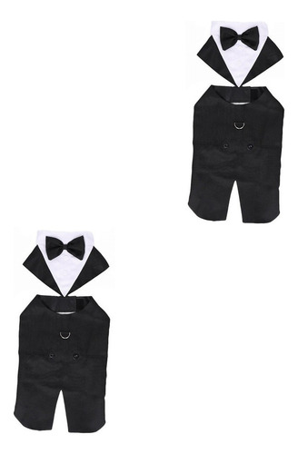 Set De 2 Esmoquines For Mascotas, Esmoquin De Boda, Perro P