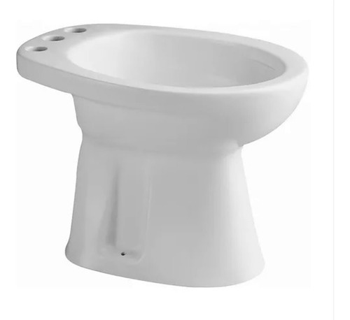 Bidet Ferrum Andina Bea3 Blanco 3 Agujeros Baño Niza Steel