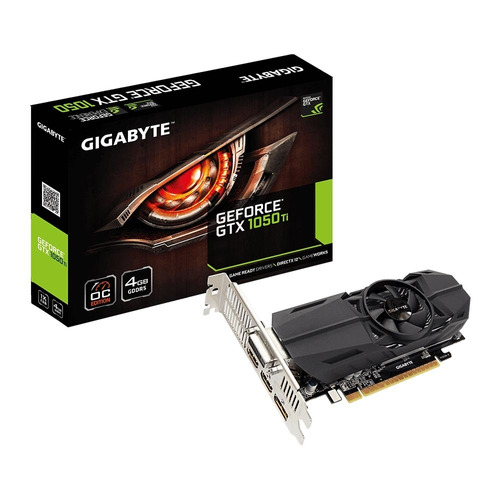 Placa De Vídeo Gigabyte Geforce Gtx 1050ti 4gb Gddr5 Low Oc