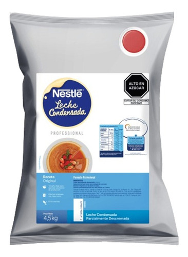 Leche Condensada Nestle Sachet X 4,5 Kg 