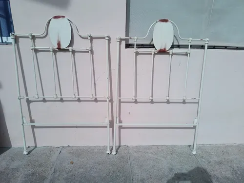 Linda Antigua 2 Cabecera ? Piecera? En Hierro Cama Una Plaza (Usado)