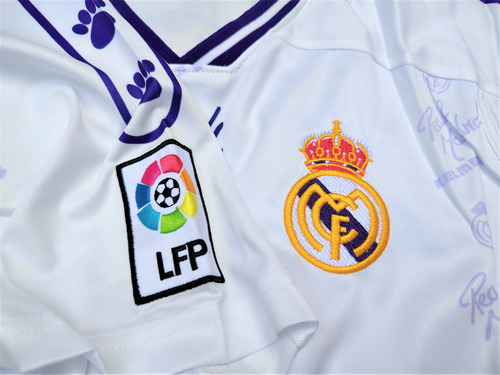 Jersey Real Madrid Retro 94 Local Blanca Merengues