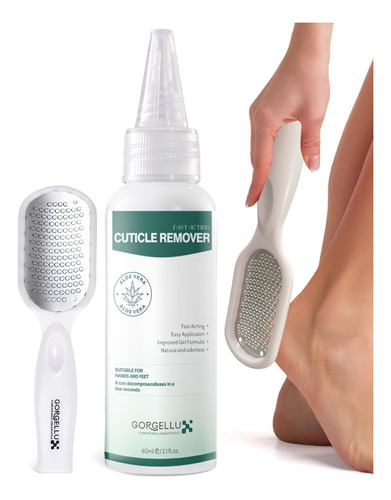 Gorgellux Removedor De Callos Para Pies, Gel Removedor De Ca