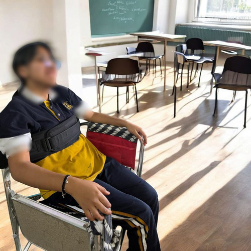 Cinturón Seguridad Para Silla De Ruedas Resistente Y Suave 120 Cm Mediano