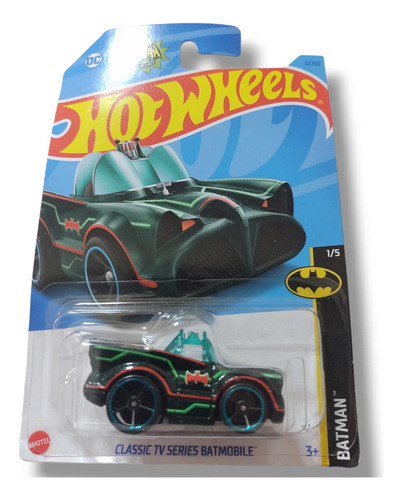 Batmobile Classic Tv Series Batman Hotwheels Original Mattel